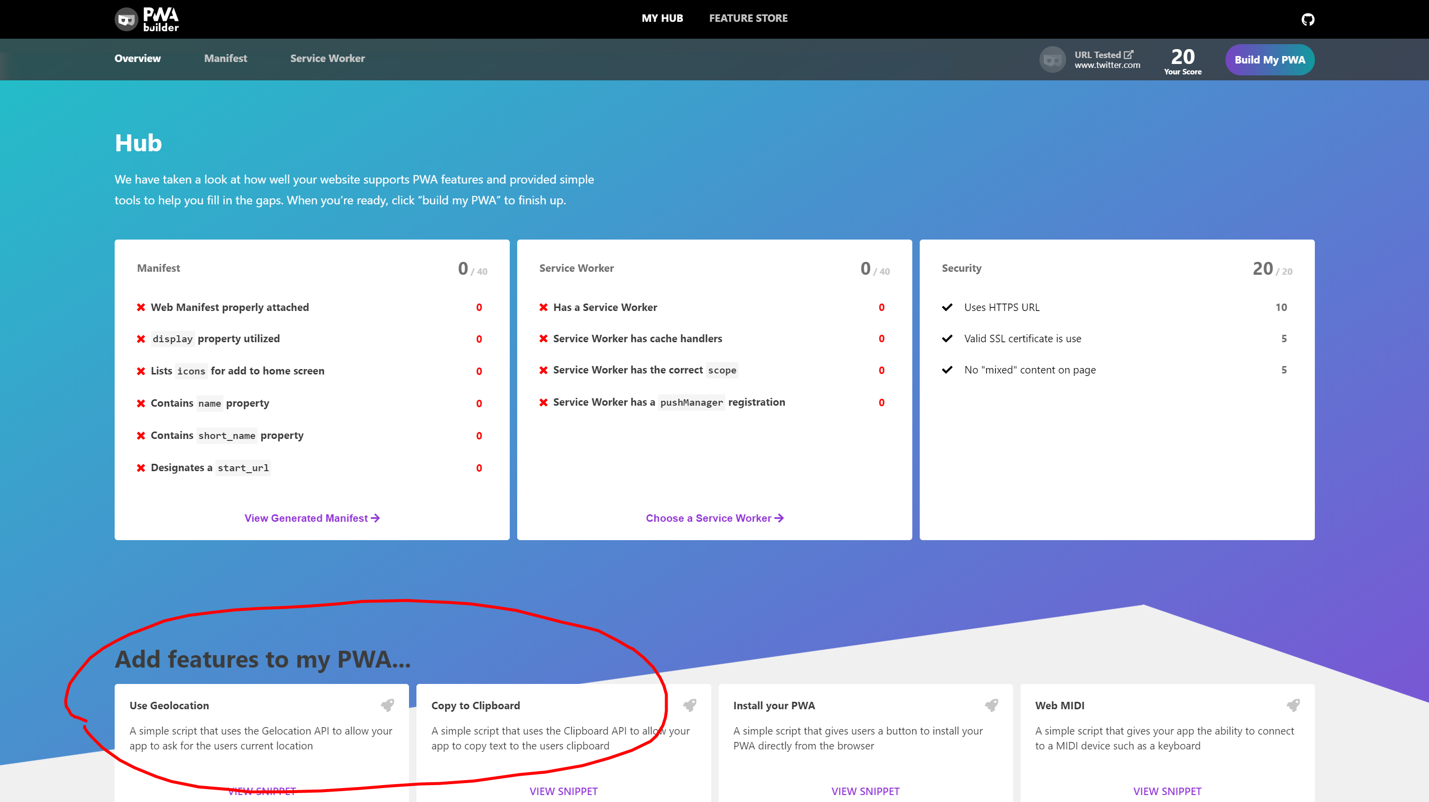 Hub: Background is off [33] · Issue #471 · pwa-builder/PWABuilder · GitHub
