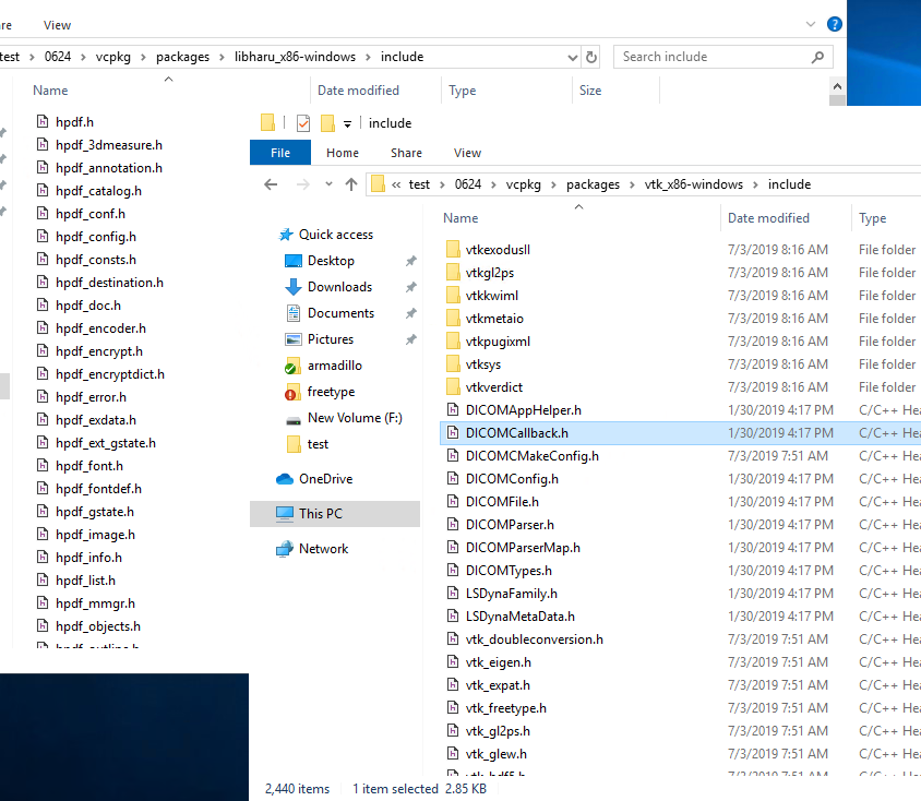 [VTK 8.1.0] include dir has no vtk/ root · Issue #4720 · microsoft ...