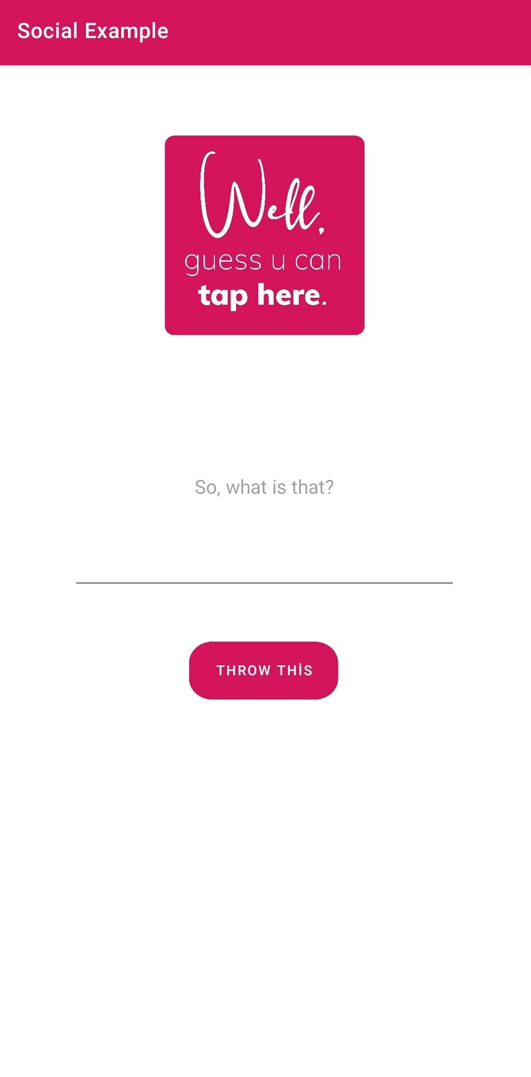 GitHub - edibeozkul/social-example: This is an example of a simple ...