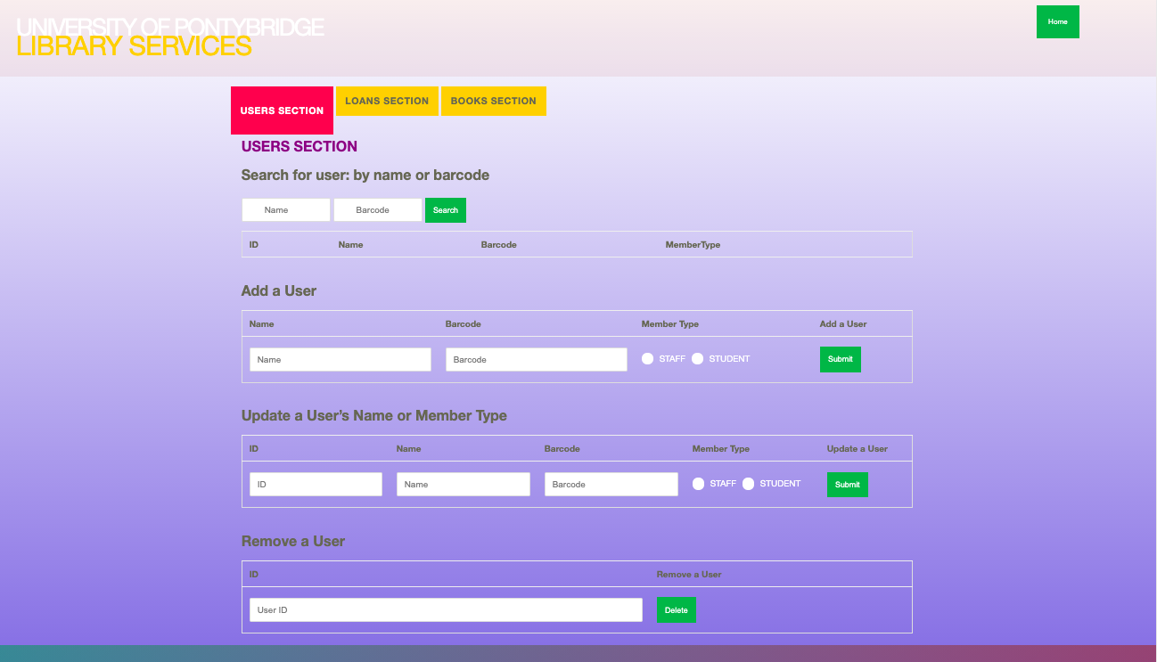 GitHub - softspike/library_management_system: Responsive & Dynamic ...