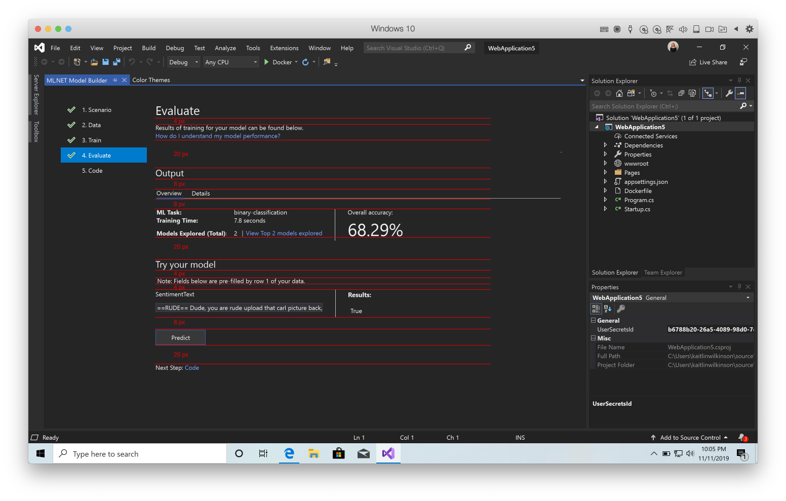 Bugs for: Text Scenario / Evaluate screen ---> fixed · Issue #351 ...
