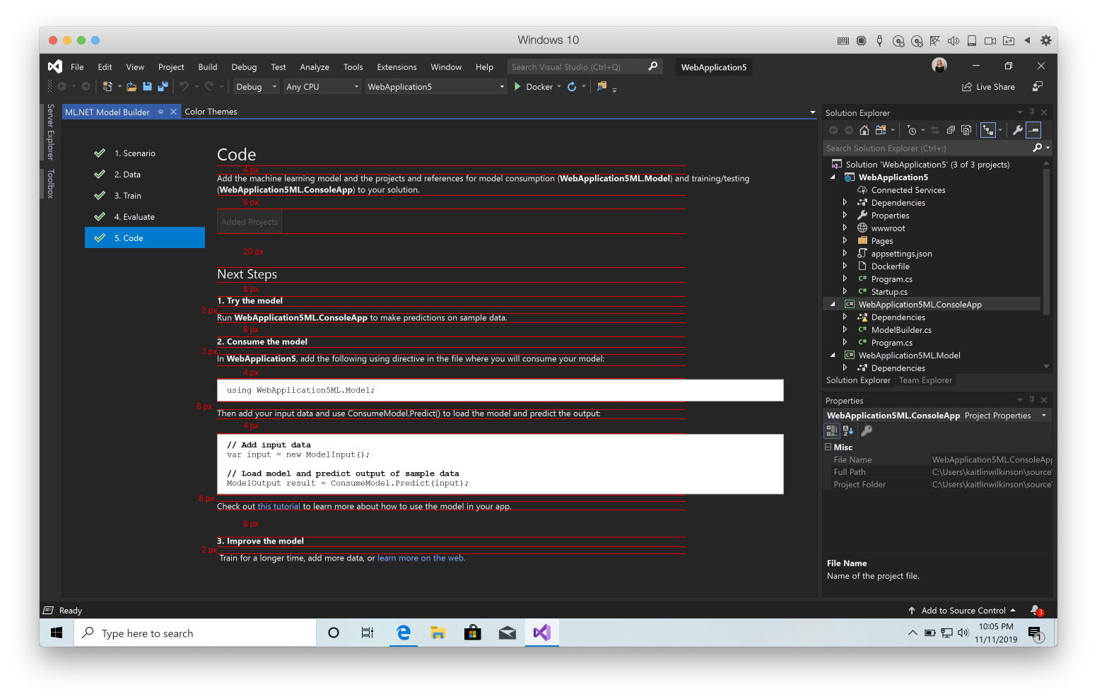 Bugs for: Code screen -- Fixed · Issue #352 · dotnet/machinelearning ...