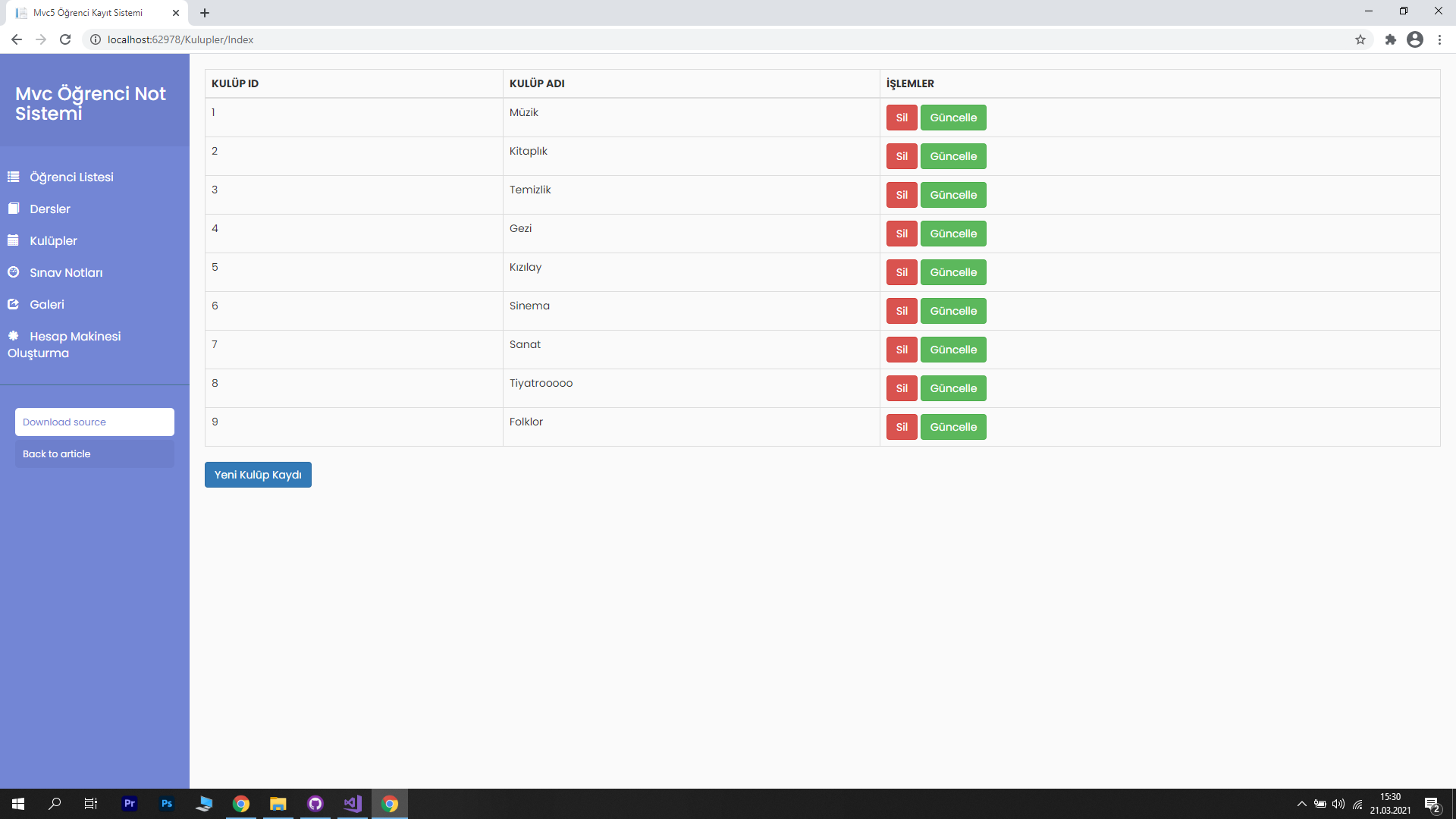 GitHub - bariskardas/OgrenciNotMvc · GitHub
