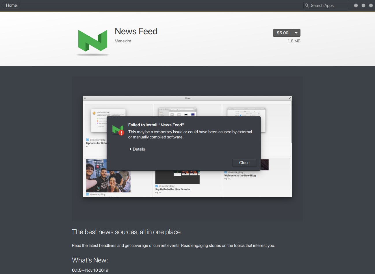 Can not install apps from appcenter. · Issue #1331 · elementary ...