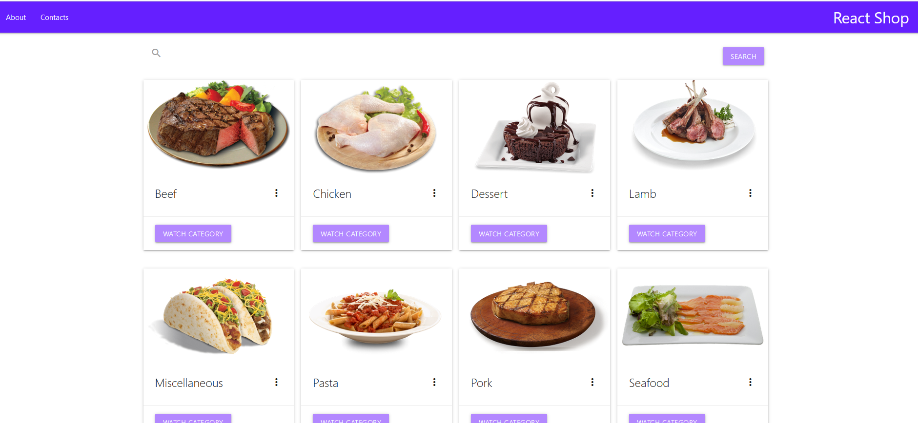 GitHub - EvgeniyaSirotkina/food-themealdbapi