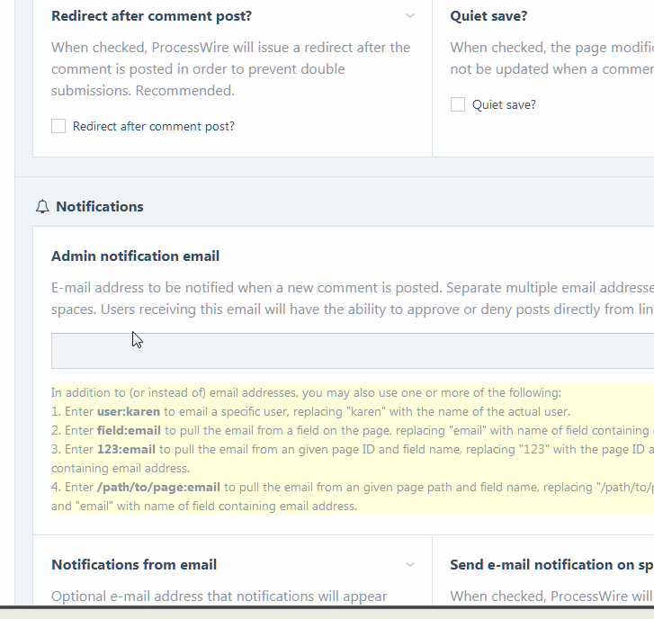 Comments reply depth not working correctly in pw 3.0.165/dev, also ...