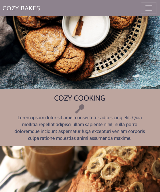 GitHub - codewithcindy/Cozy-Bakes