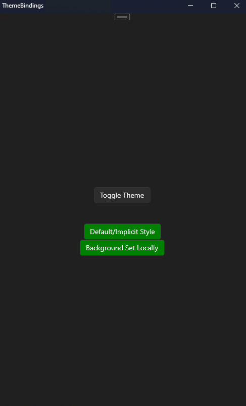 Overridden theme resources are not applied when used in a default ...