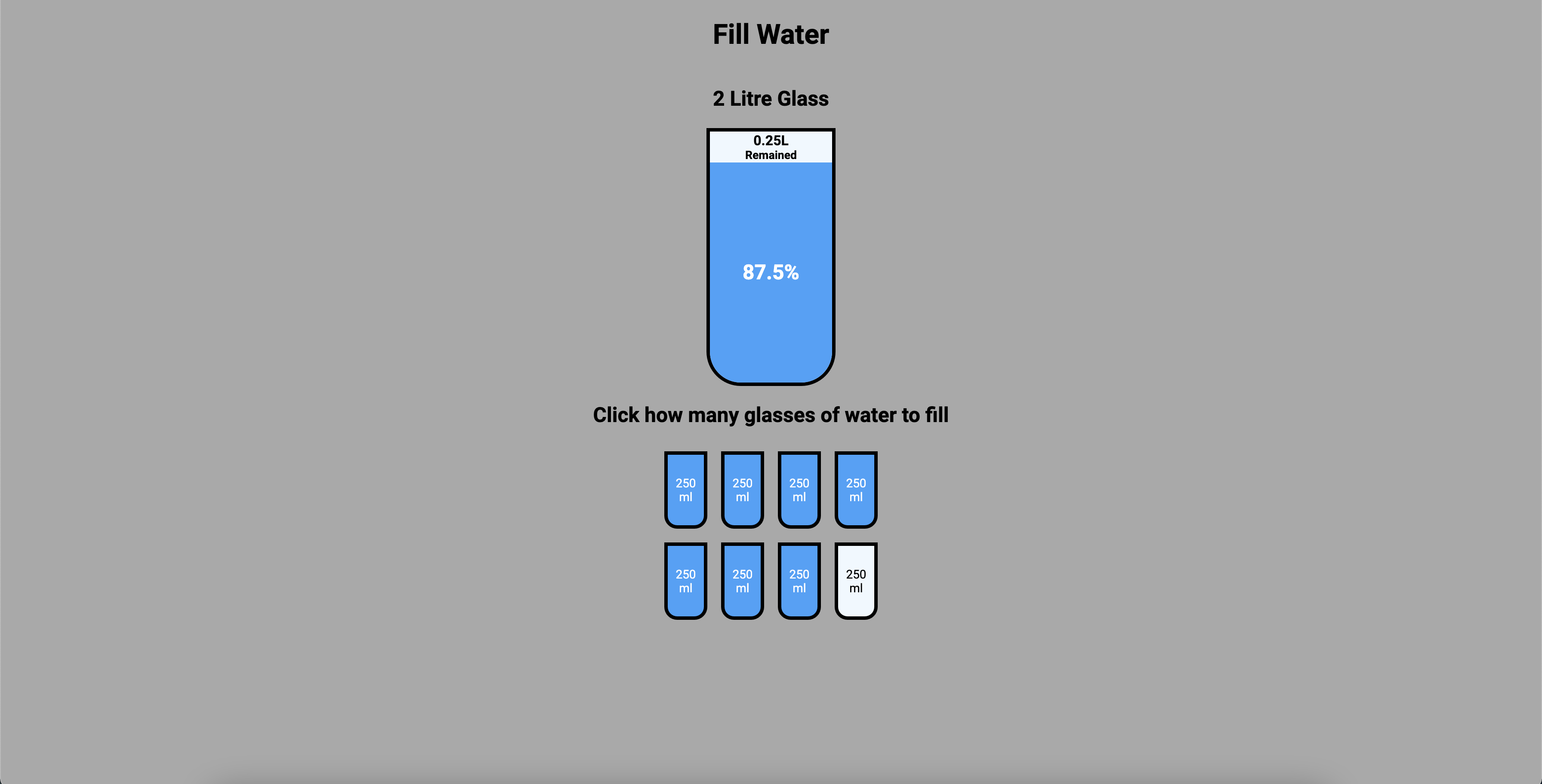 GitHub - rishi1011/fill-water