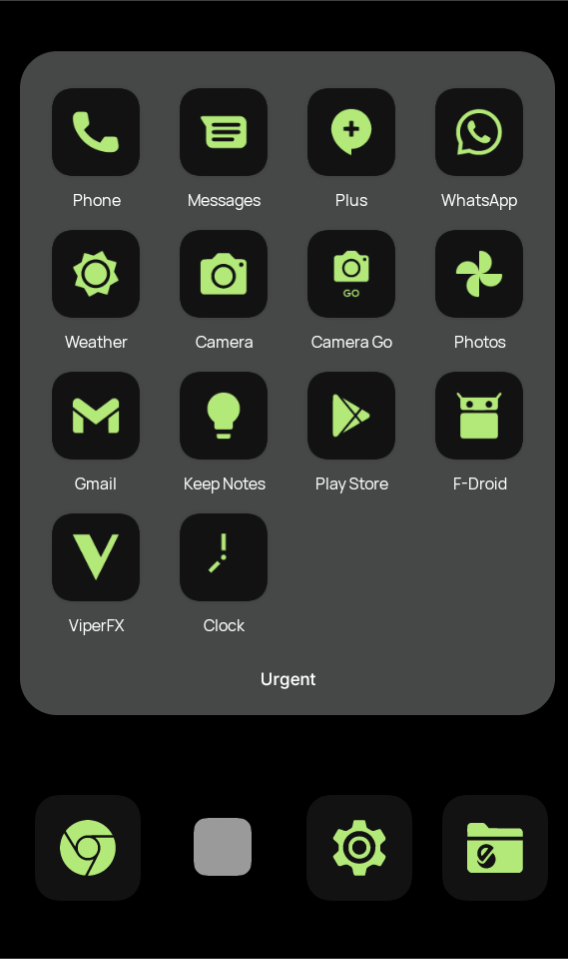 [FEATURE] Add black theme variant for the launcher · Issue 3074