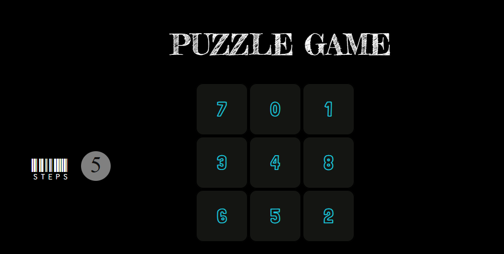 GitHub - kushvr7/PUZZLE-GAME: Sliding puzzle game