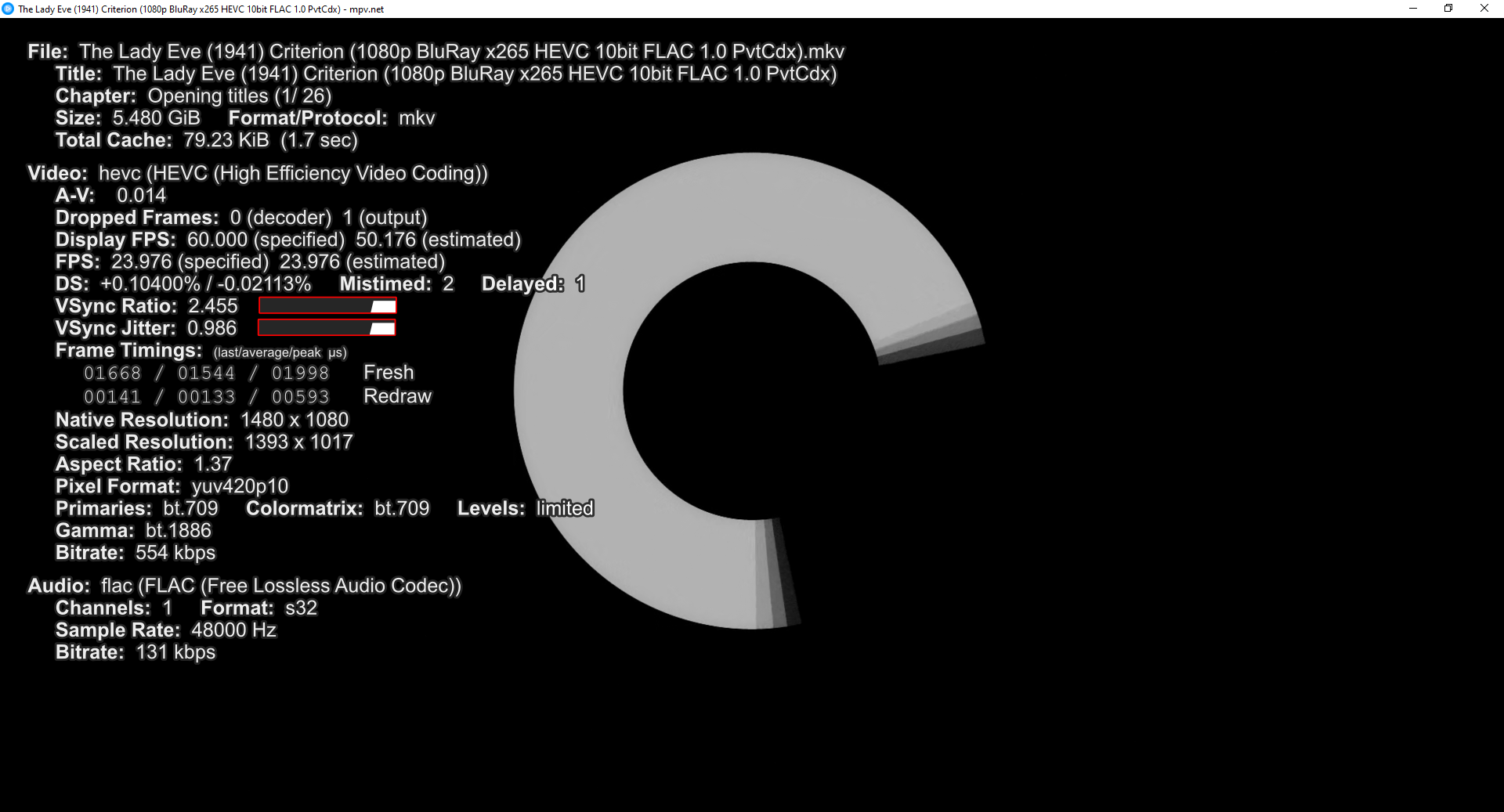 Display FPS (specified) stays at 60fps after switching refresh rate ...