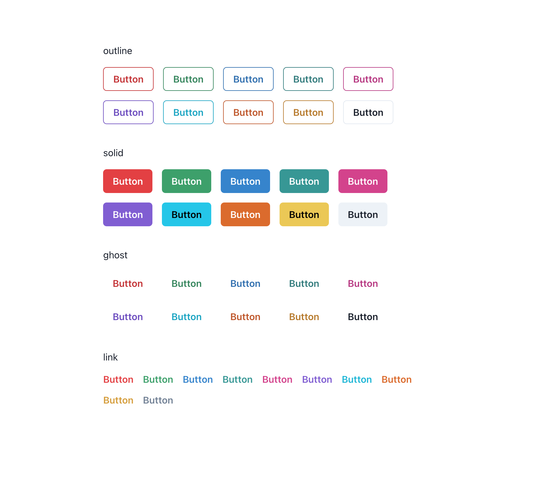 Button color consistency between colorSchemes and variants · Issue ...