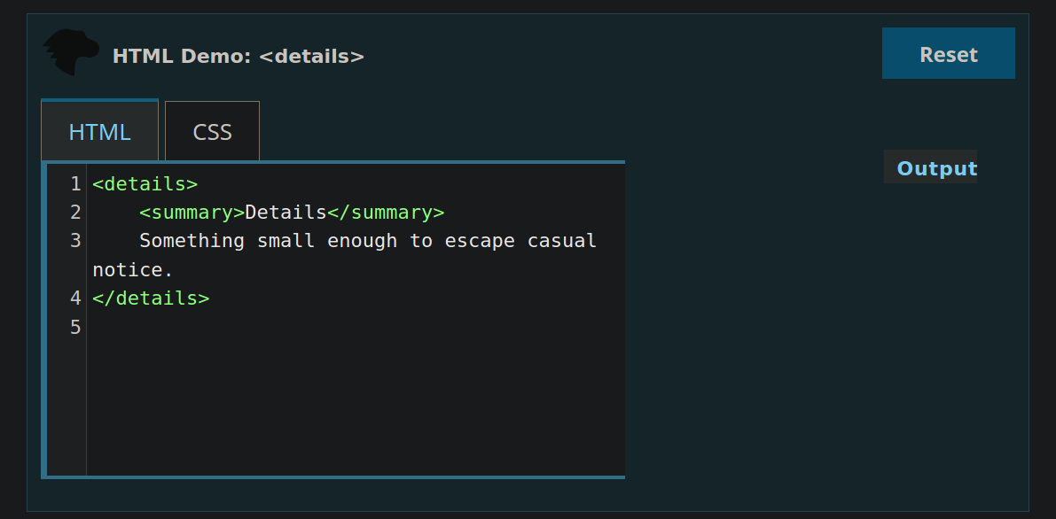 [Broken Website] Missing example output on developer.mozilla.org ...
