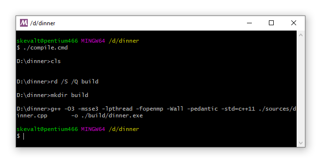 Dinner · GitHub