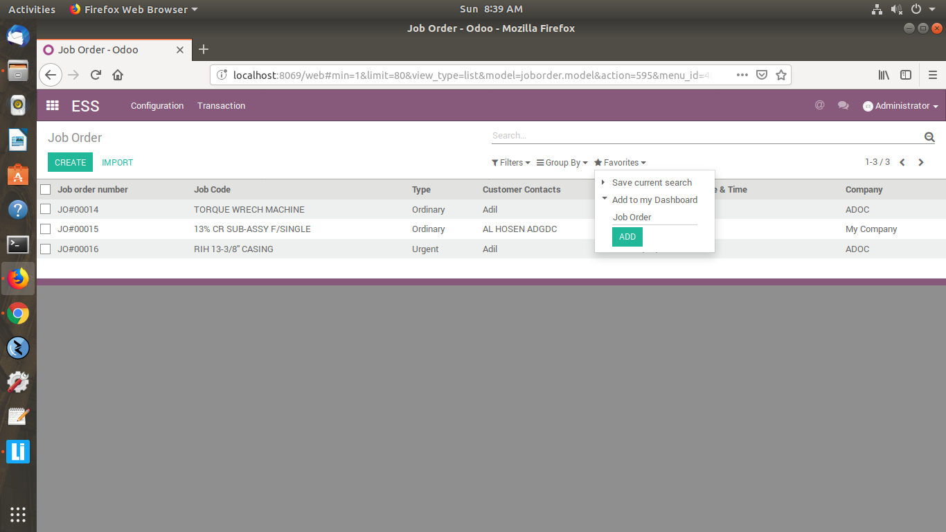 [10.0] Get full recordset range in form view coming from a tree view in