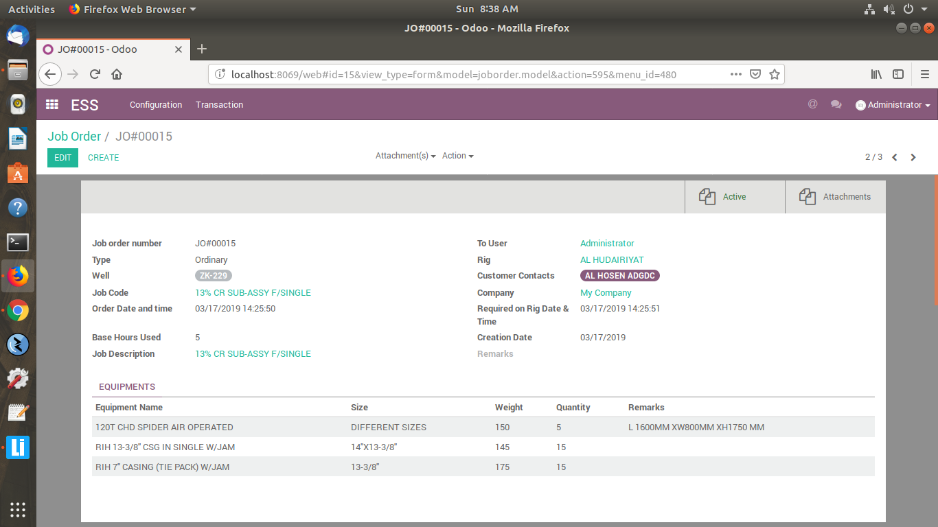 [10.0] Get full recordset range in form view coming from a tree view in