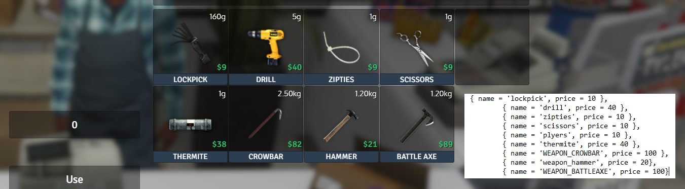 prices differ from shops.lua to ingame · Issue #687 · overextended/ox ...