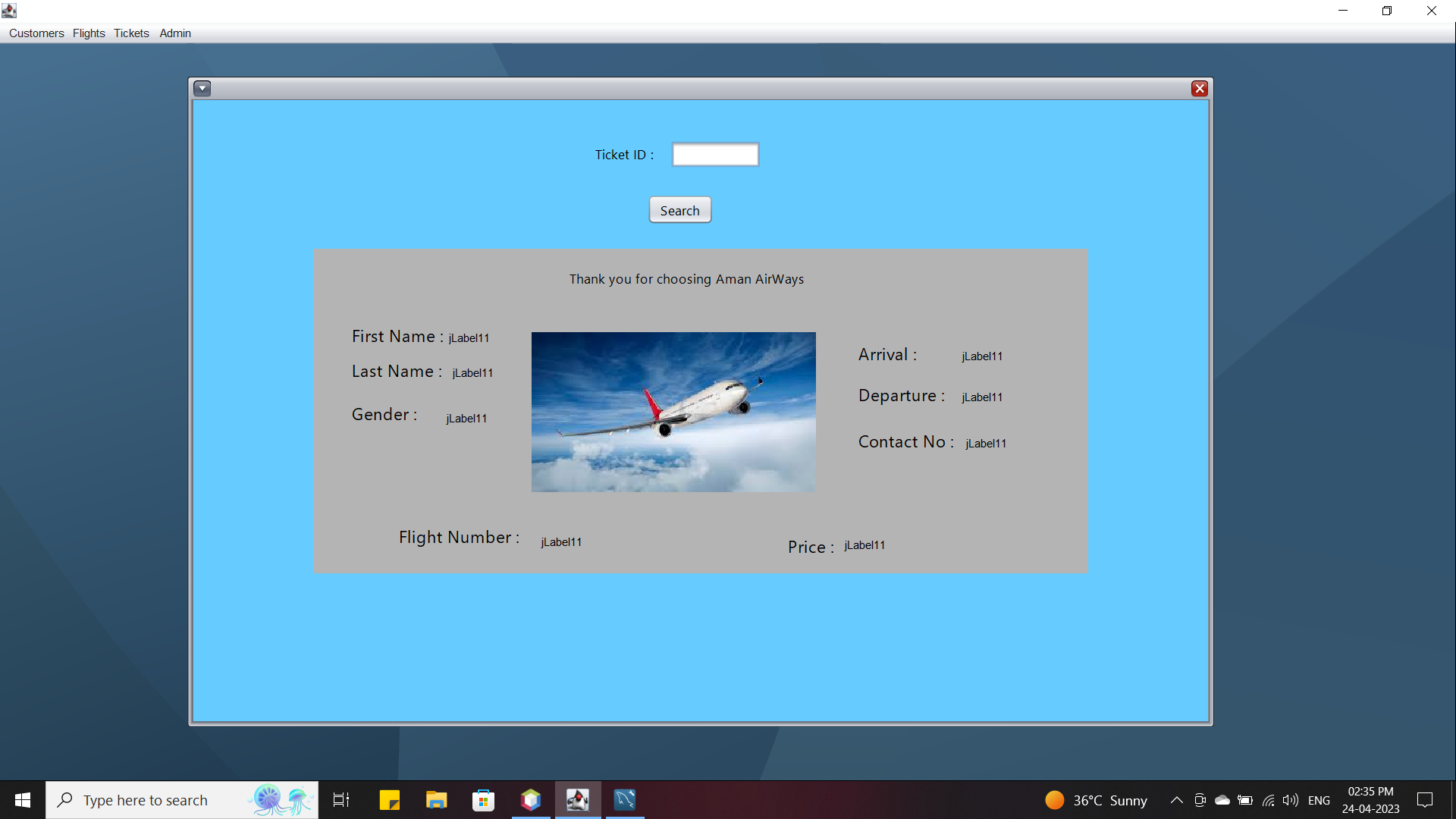 GitHub - AmanShaikh7/Airline_Reservation_System: Made a full fledge ...