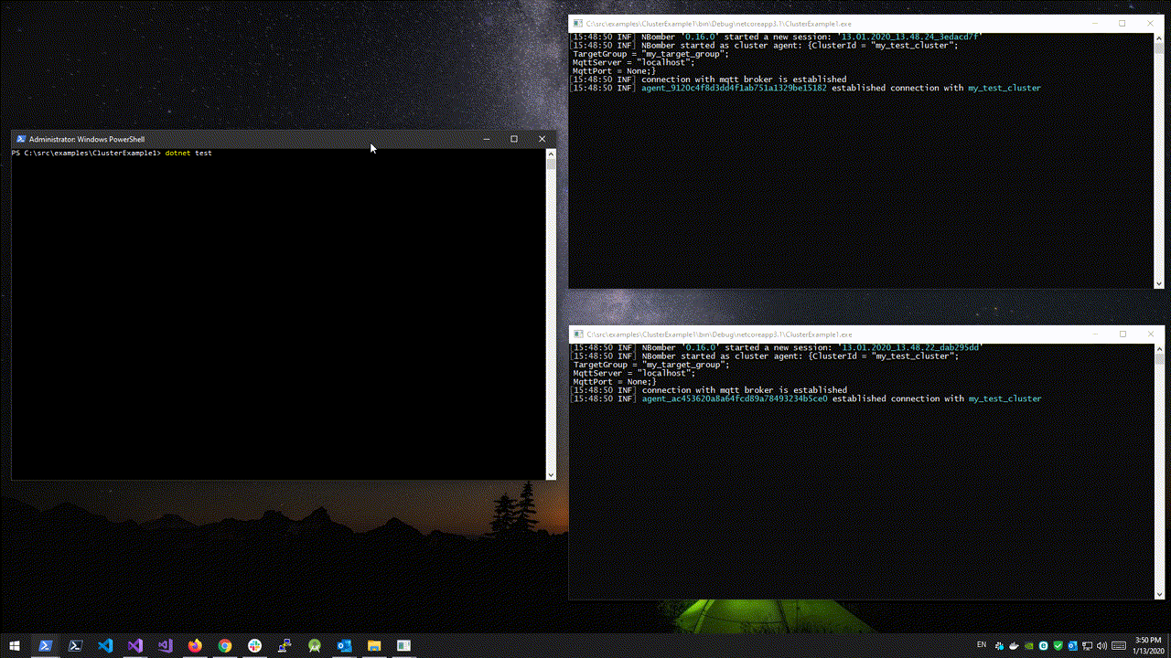 Running NBomber with NUnit in parallel test execution fails during ...