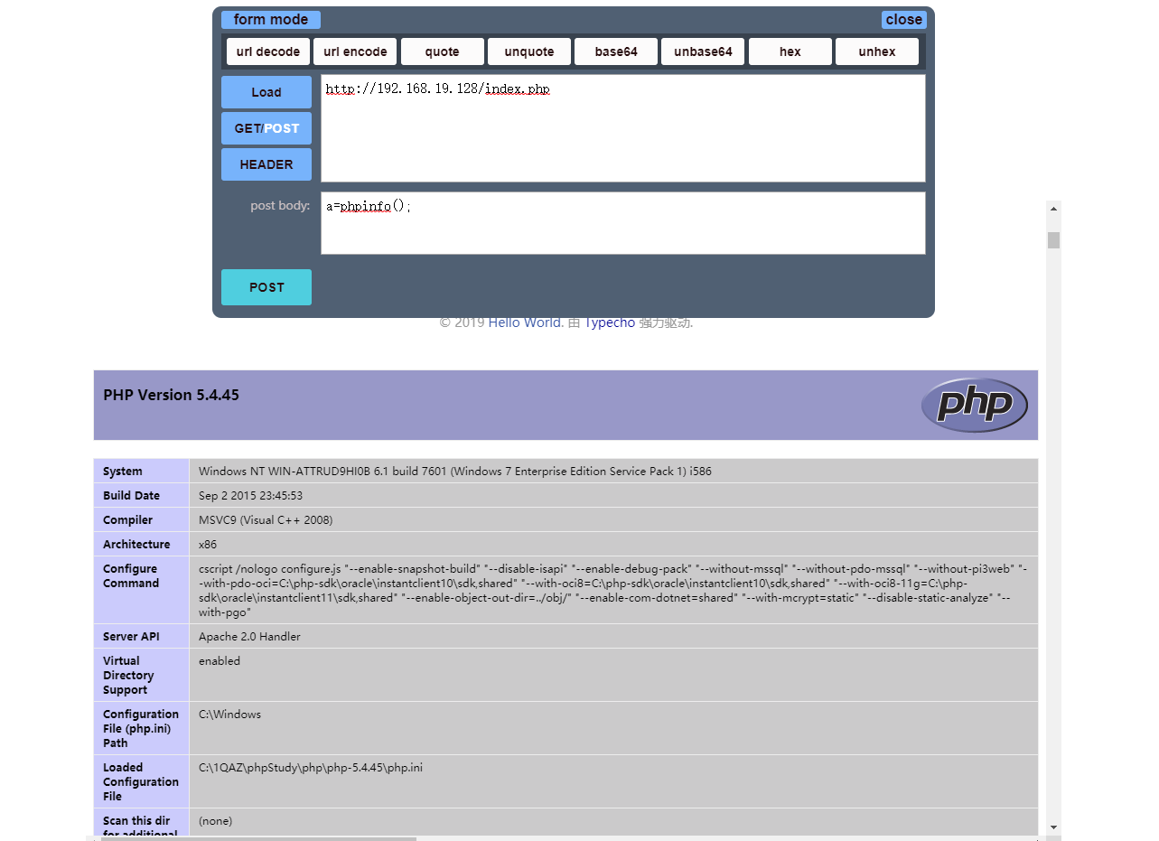 After the administrator logged can getshell · Issue #840 · typecho ...