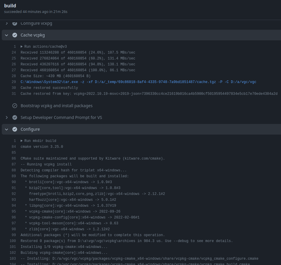 Slow Windows builds: vcpkg keeps re-compiling dependencies despite the ...