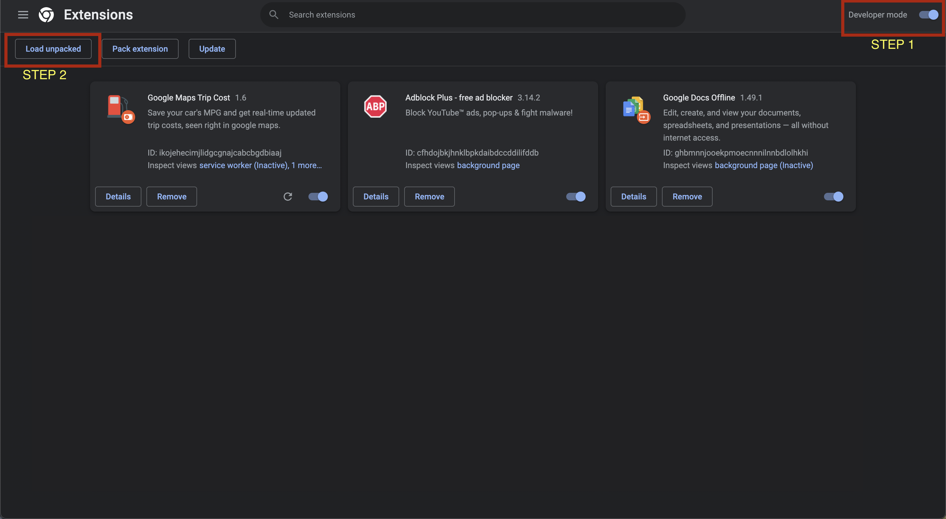 GitHub benjamnsmith/mapsextension A chrome web extension to insert