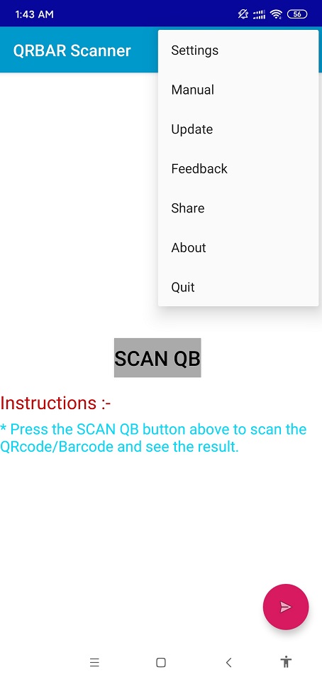 GitHub - khmitul/QrBarCodeScanner: This is an android application for ...