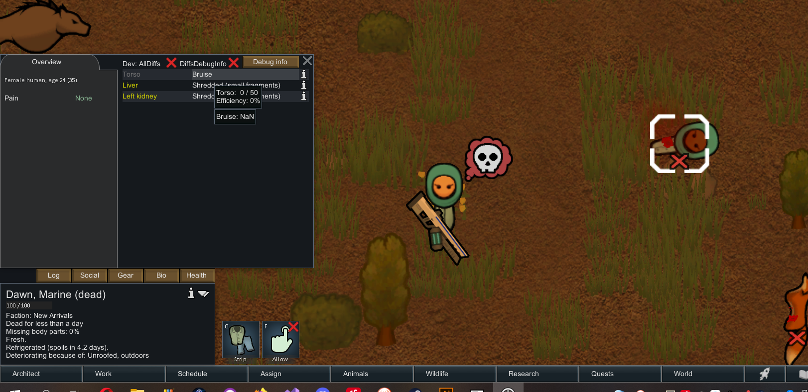 [Bug] Frag grenades kill people instantly with NaN damage · Issue 1235 · CombatExtended