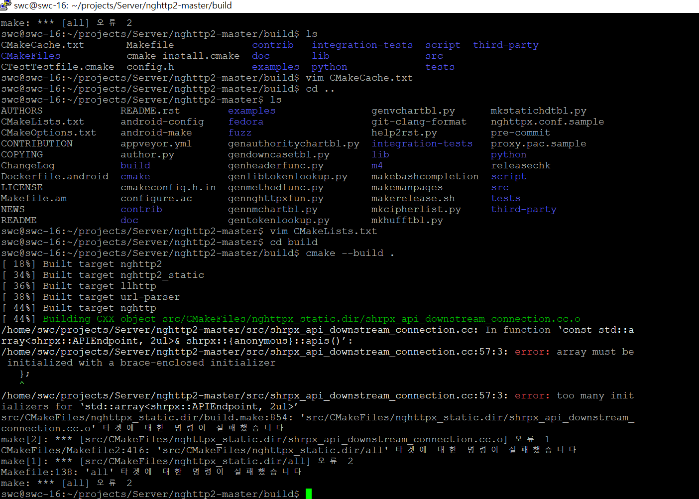 cmake build error · Issue #1482 · nghttp2/nghttp2 · GitHub