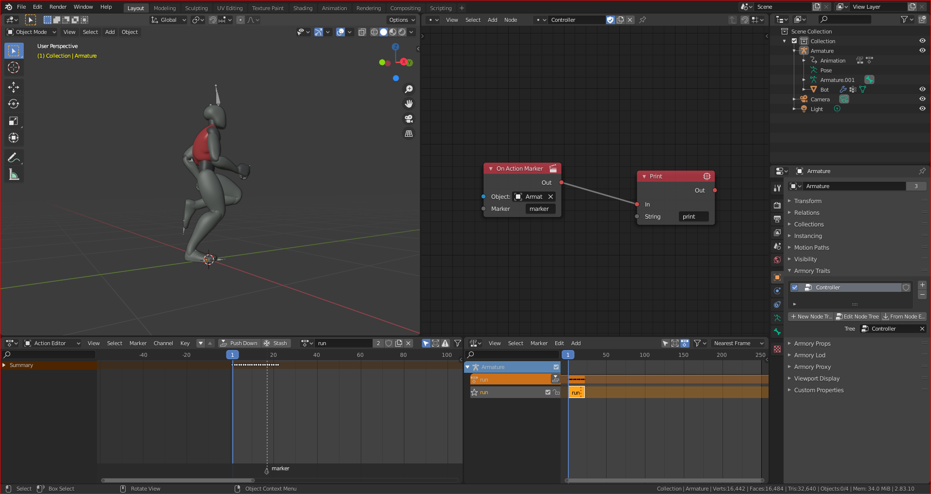 On Action Marker does not work · Issue #2054 · armory3d/armory · GitHub