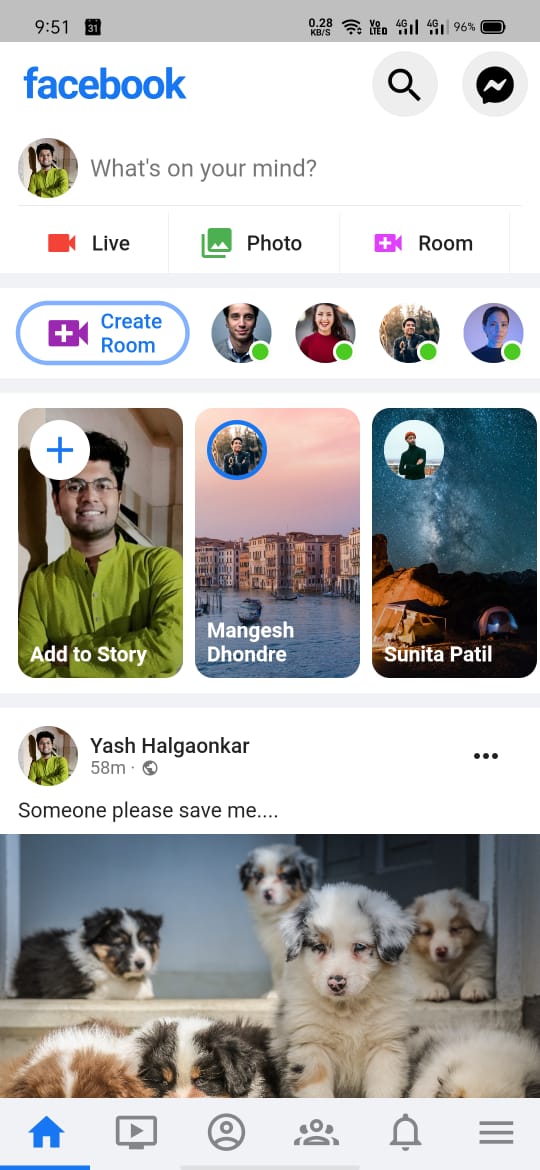 GitHub - yashhalgaonkar/FacebookClone: A Facebook app clone made with ...