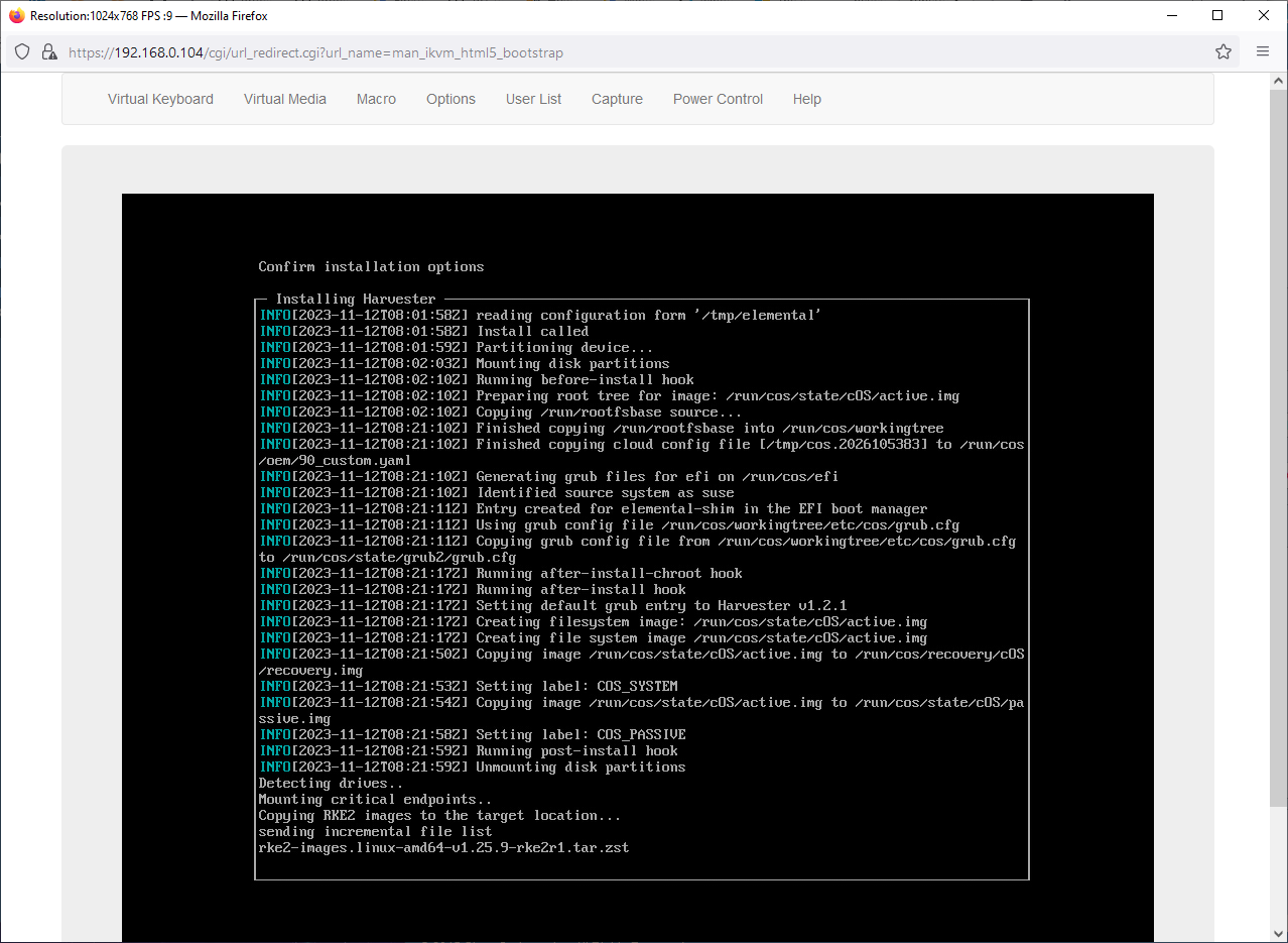 Harvester does not install · Issue 4728 · harvester/harvester · GitHub