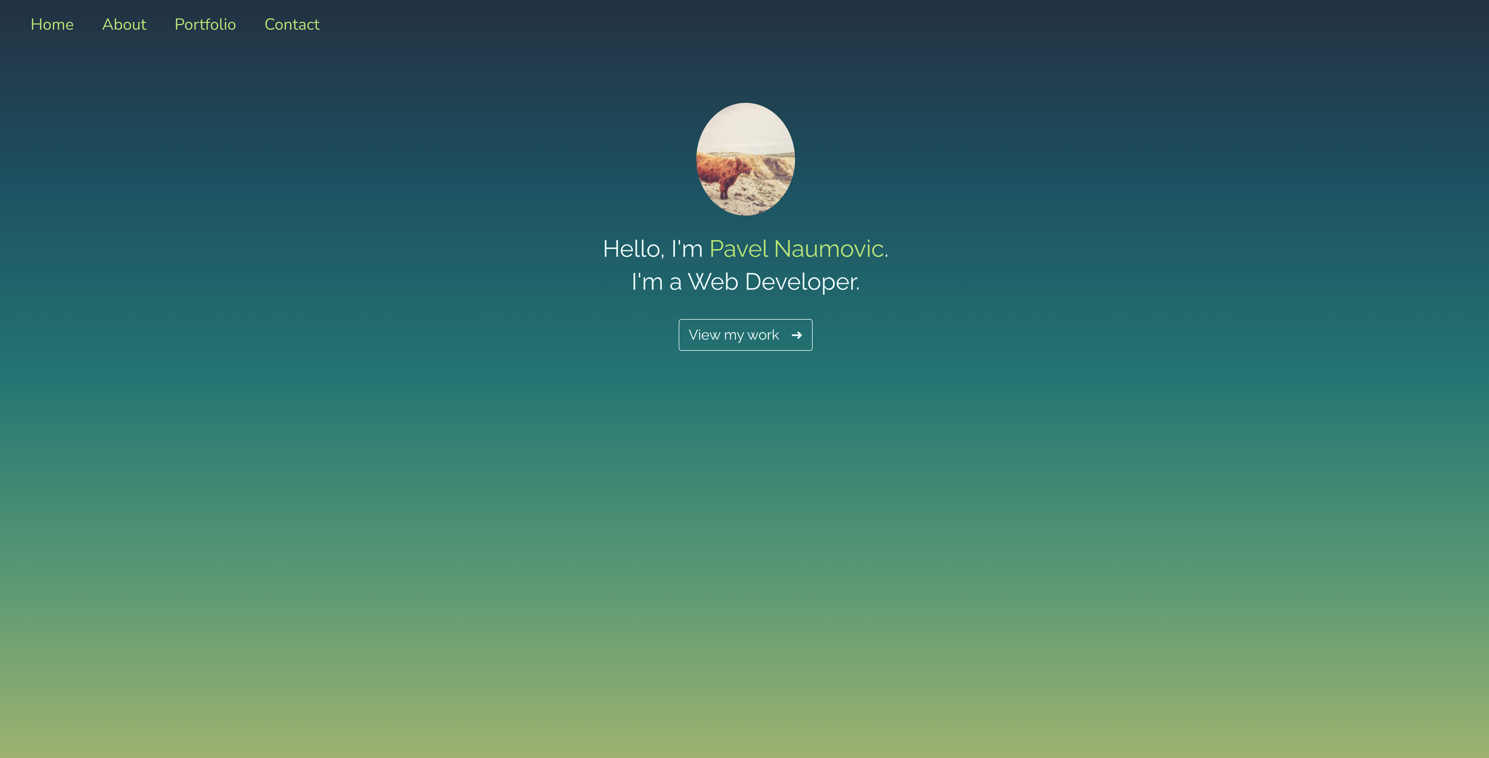 GitHub - PavsterUK/bootstrap-portfolio · GitHub