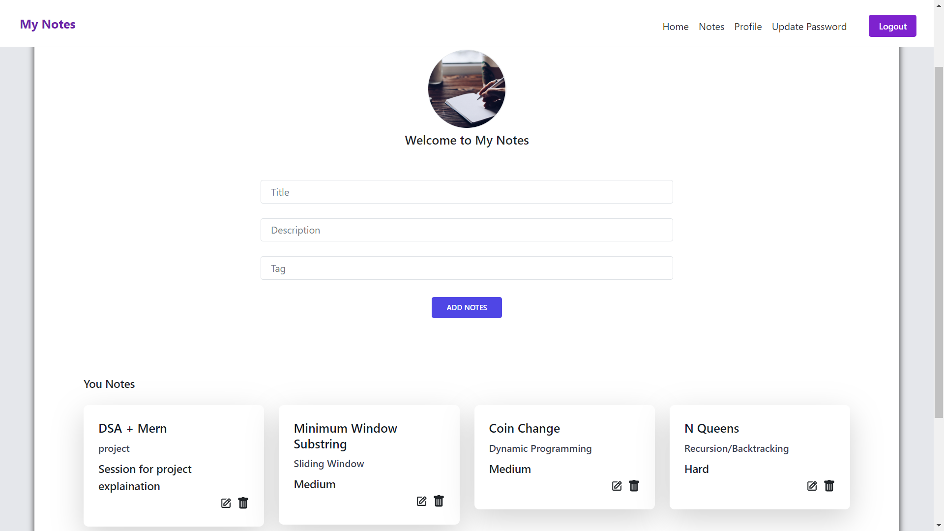 GitHub - rkraj624/mynotes