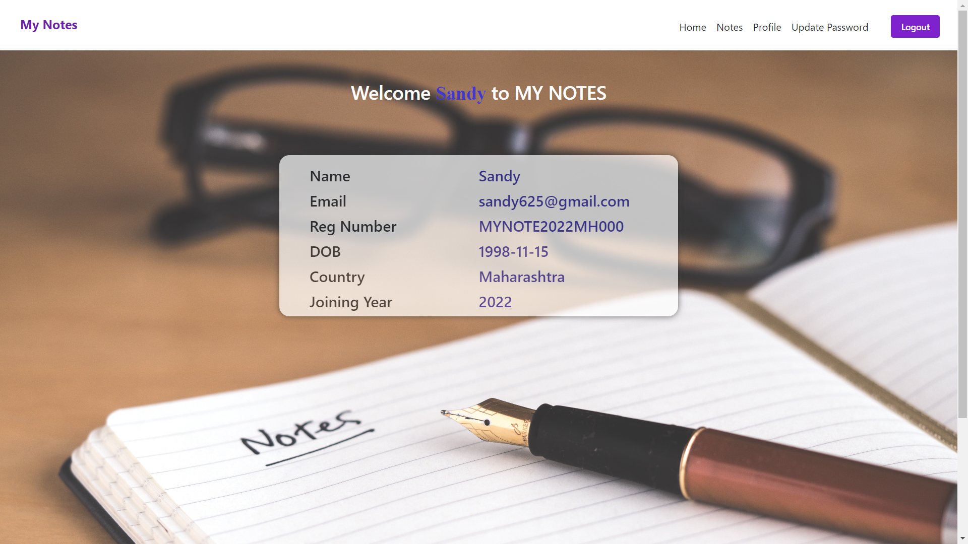 GitHub - rkraj624/mynotes