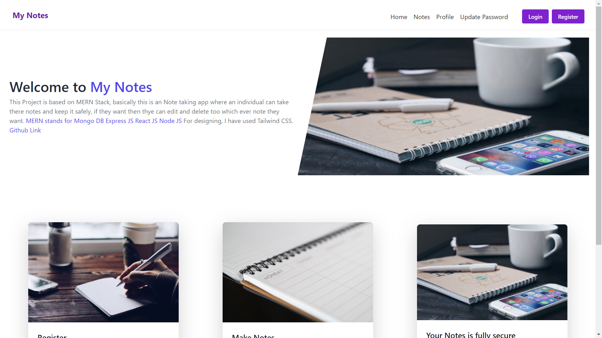 GitHub - rkraj624/mynotes
