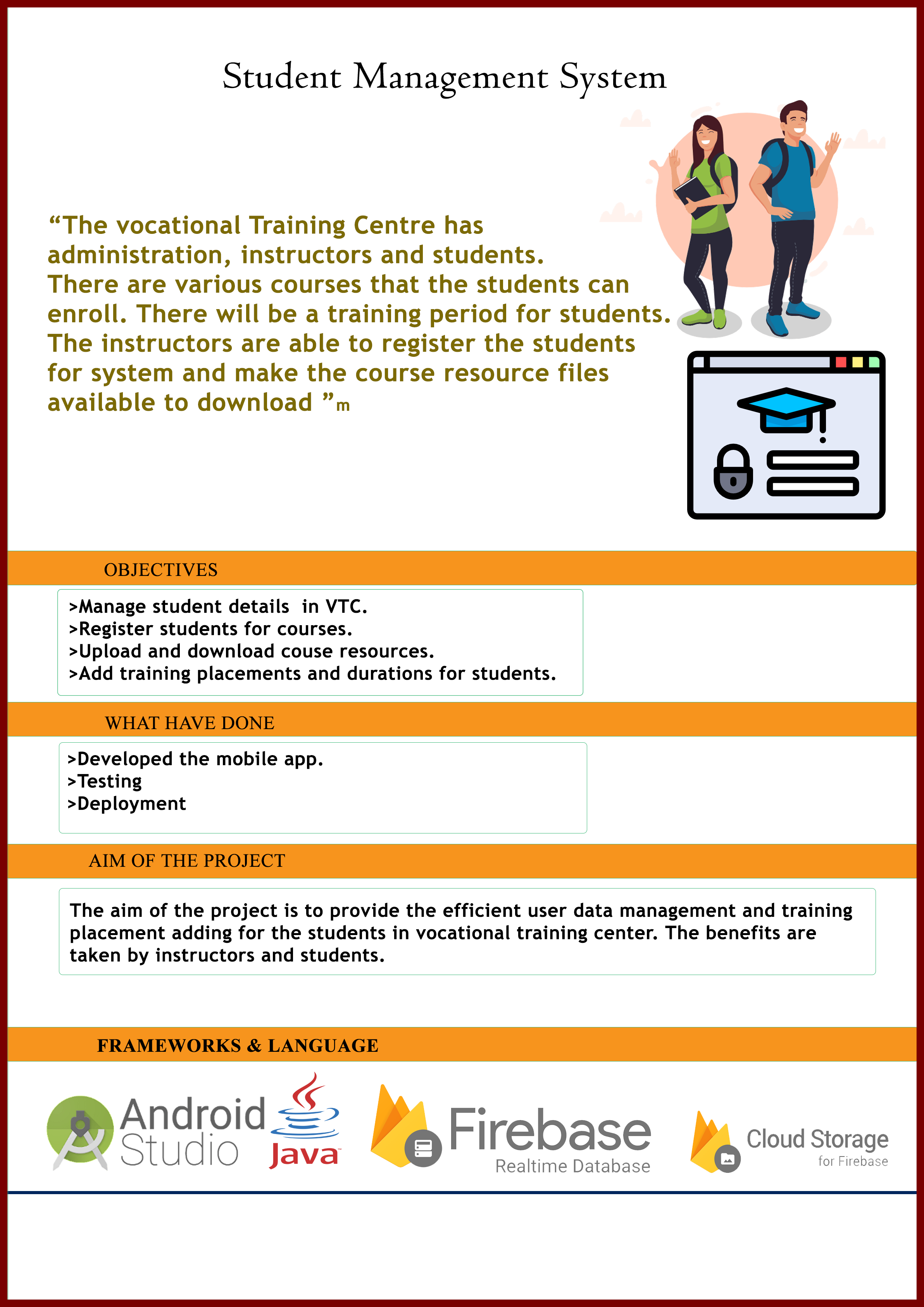 GitHub - ksandaru/Student-management-Mobile-App: Student data, Training ...