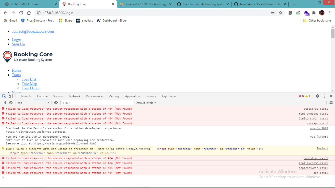 style css missing · Issue #12 · BlondelSeumo/Ultimate-Booking-System ...