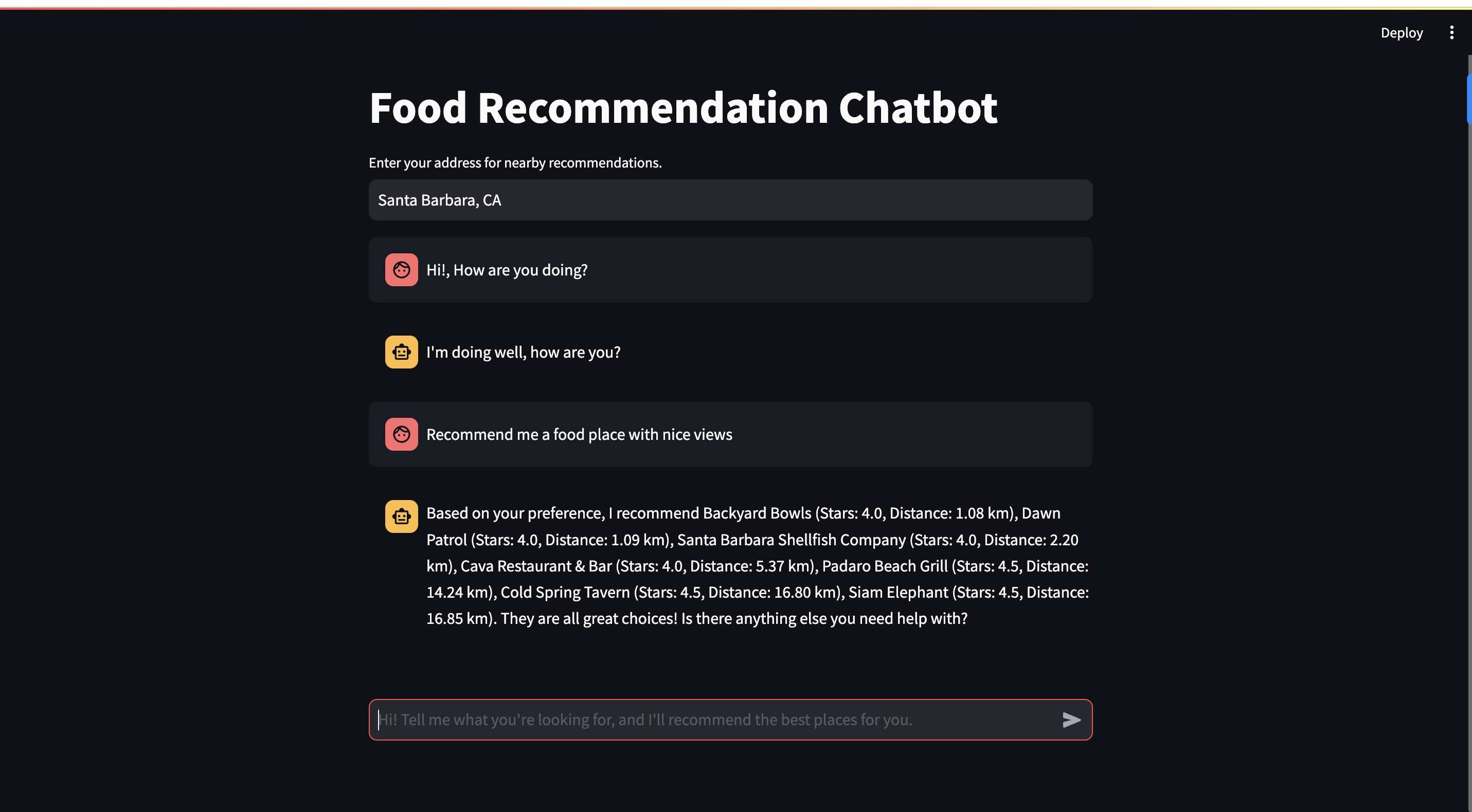 GitHub - mrunmayee17/AI-Conversational-Food-Recommendation-ChatBot ...