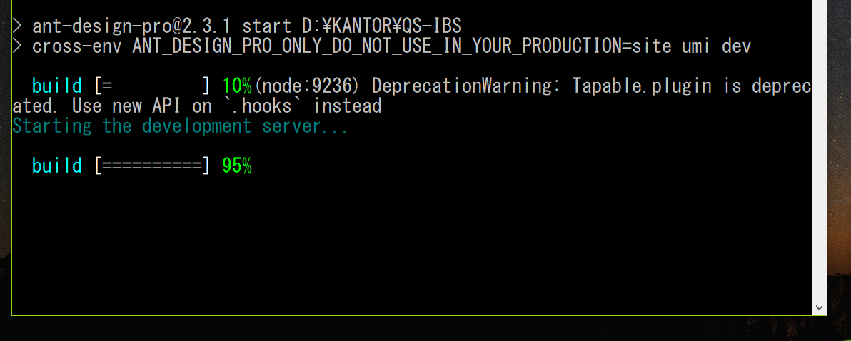 Build Failed in 95% · Issue #4200 · ant-design/ant-design-pro · GitHub