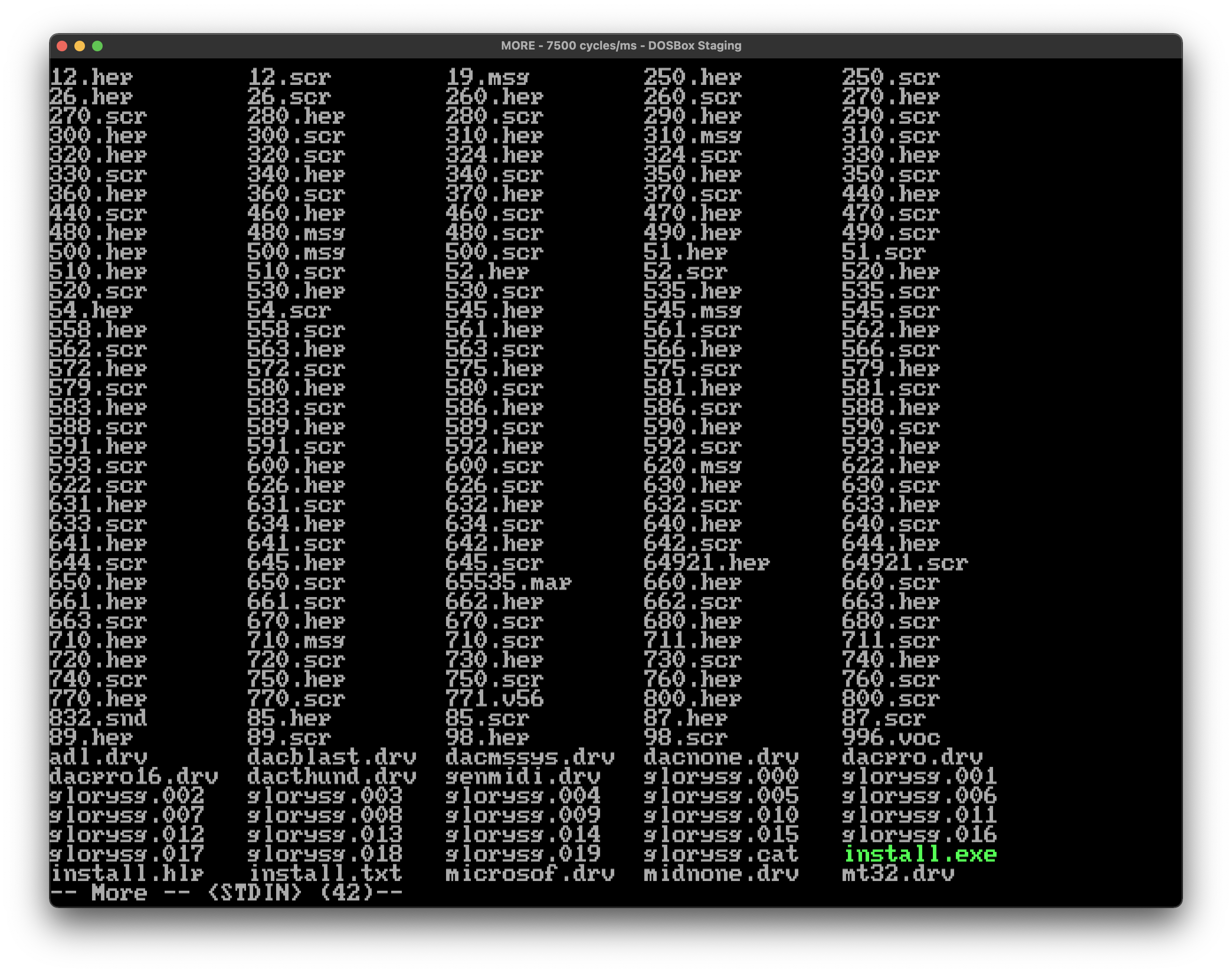 Suggested Improvements to Staging's Implementation of the LS Command ...