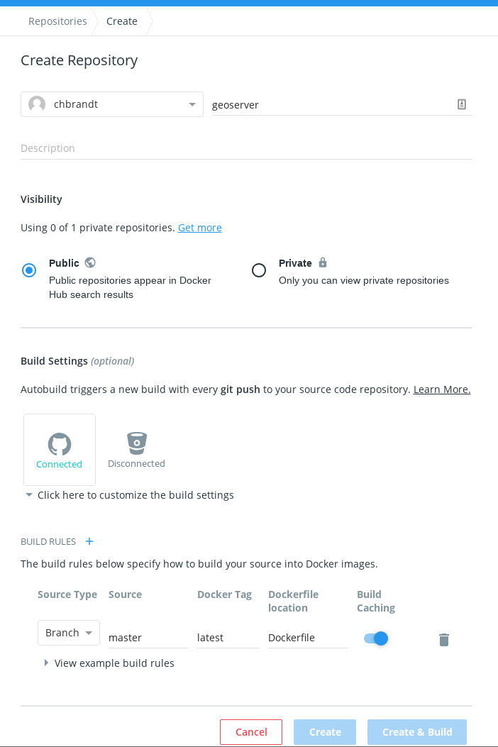 Nonsense Autobuild interface · Issue #1791 · docker/hub-feedback · GitHub