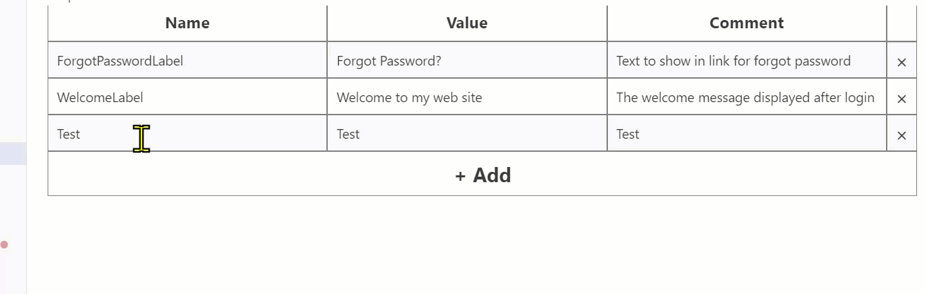 Need editable data-grid (or easy way to attach inputs) · Issue #493 ...