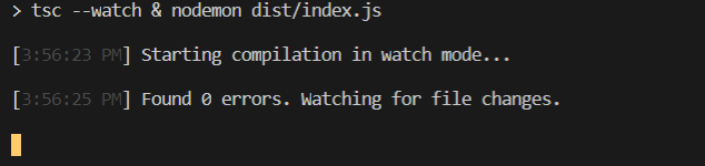 Can not run Nodemon in node project build with Typescript (In Windows ...