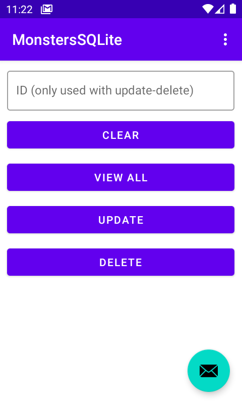 GitHub - alexpadillarosas/MonstersSQLiteStarter: Starter project to ...