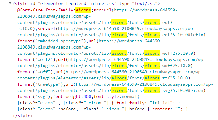 3.4 and 3.4.1 BUG - eicons · Issue #16059 · elementor/elementor · GitHub