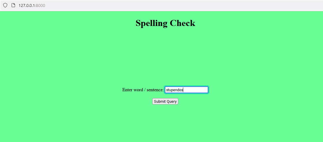 GitHub - srideepthi9/django_spellbee: Simple Webapp that corrects ...