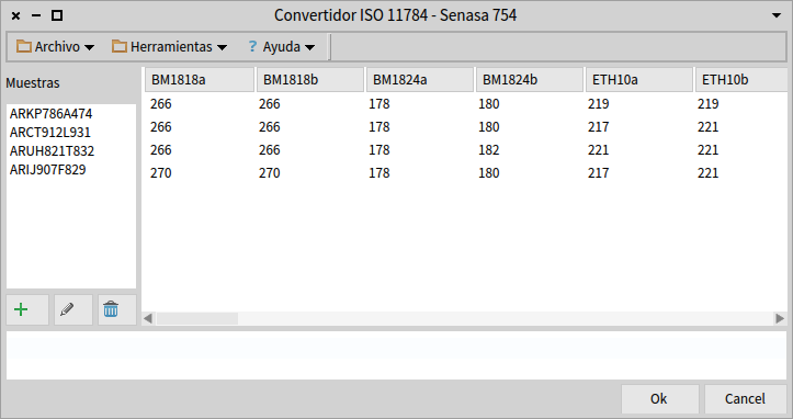 convertidor iso 11784 - senasa 754