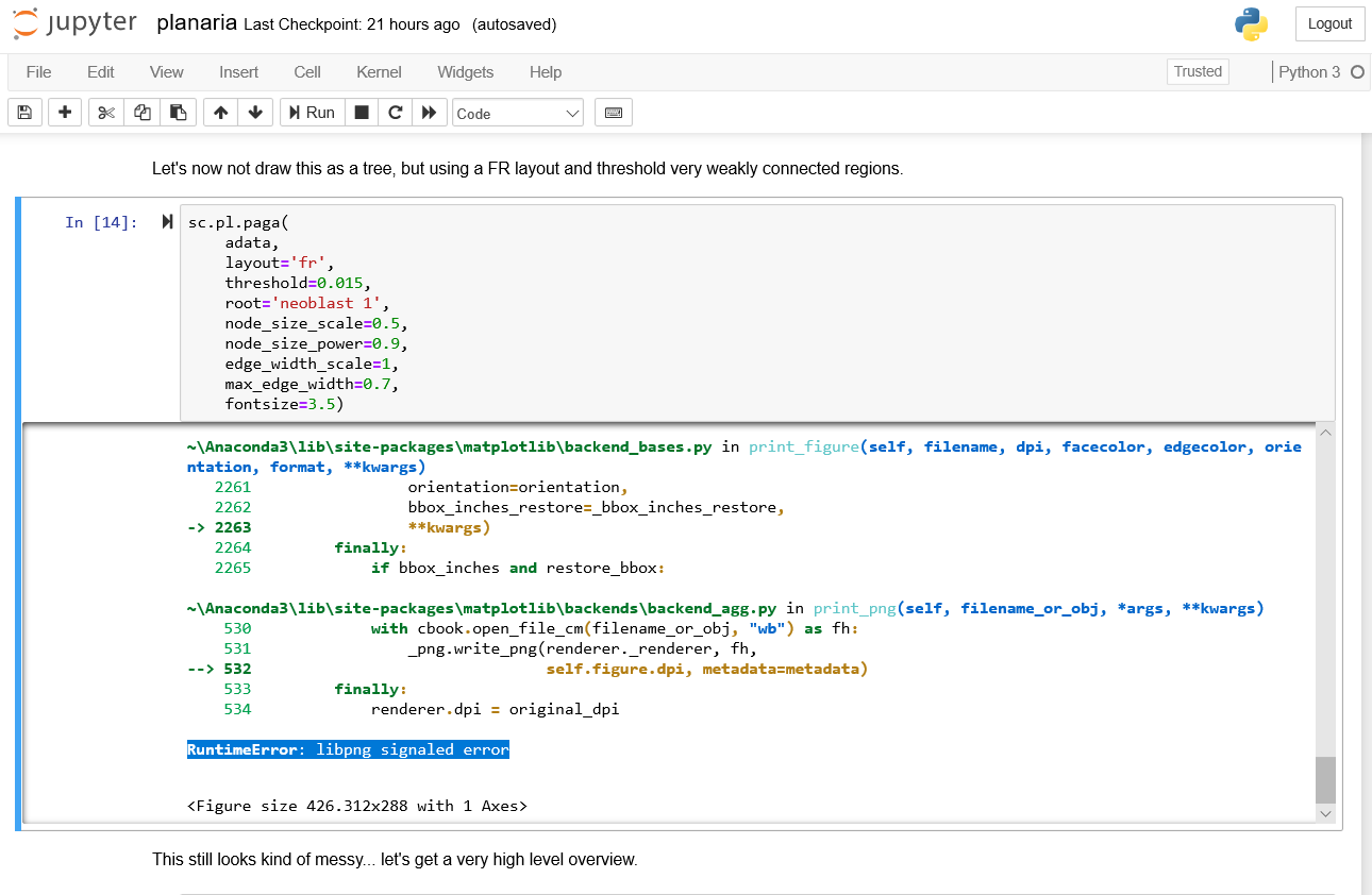 RuntimeError: libpng signaled error · Issue #852 · scverse/scanpy · GitHub